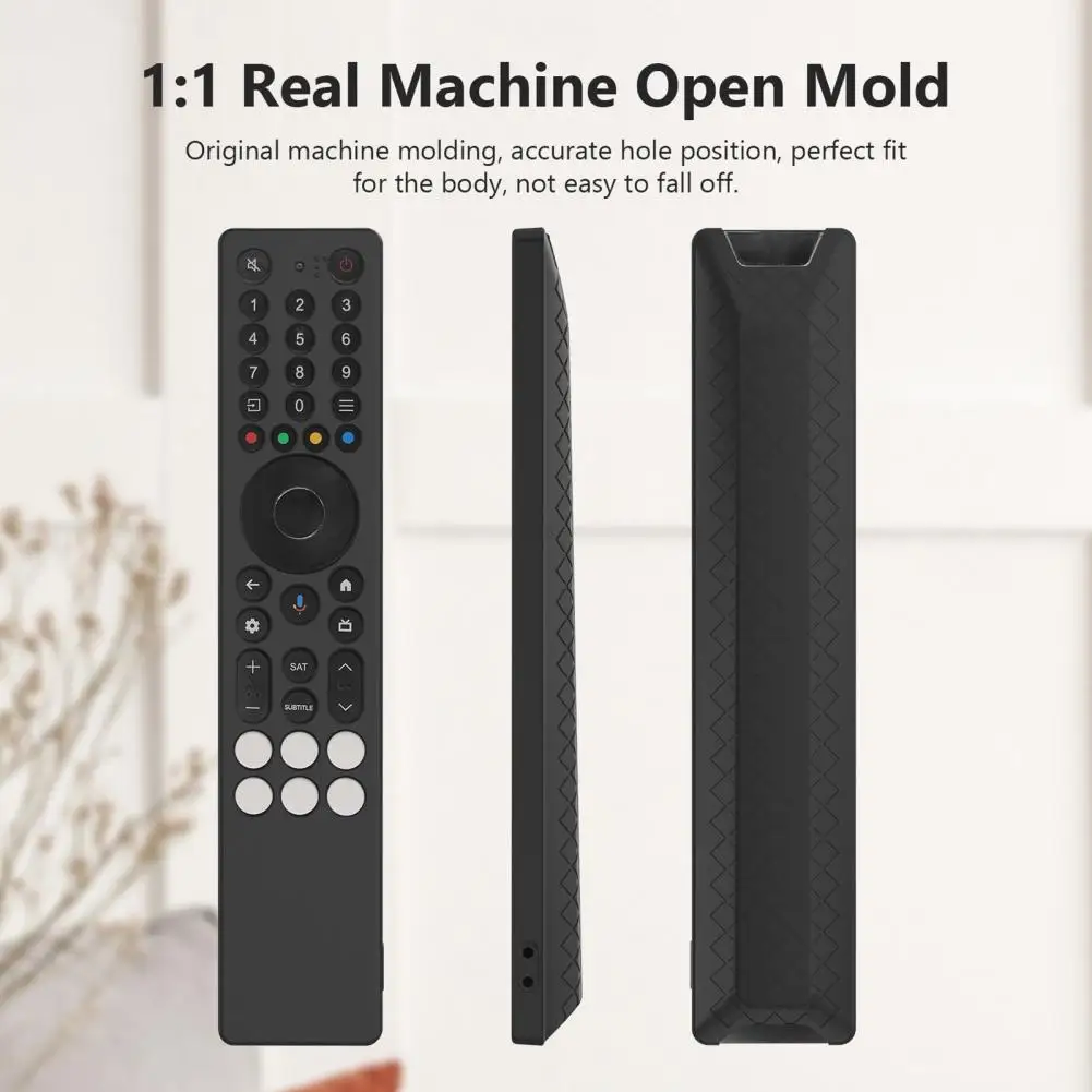 Shockproof Waterproof Remote Control Sleeve Silicone Remote Control Cover Case Shockproof Resistant Waterproof for Tcl