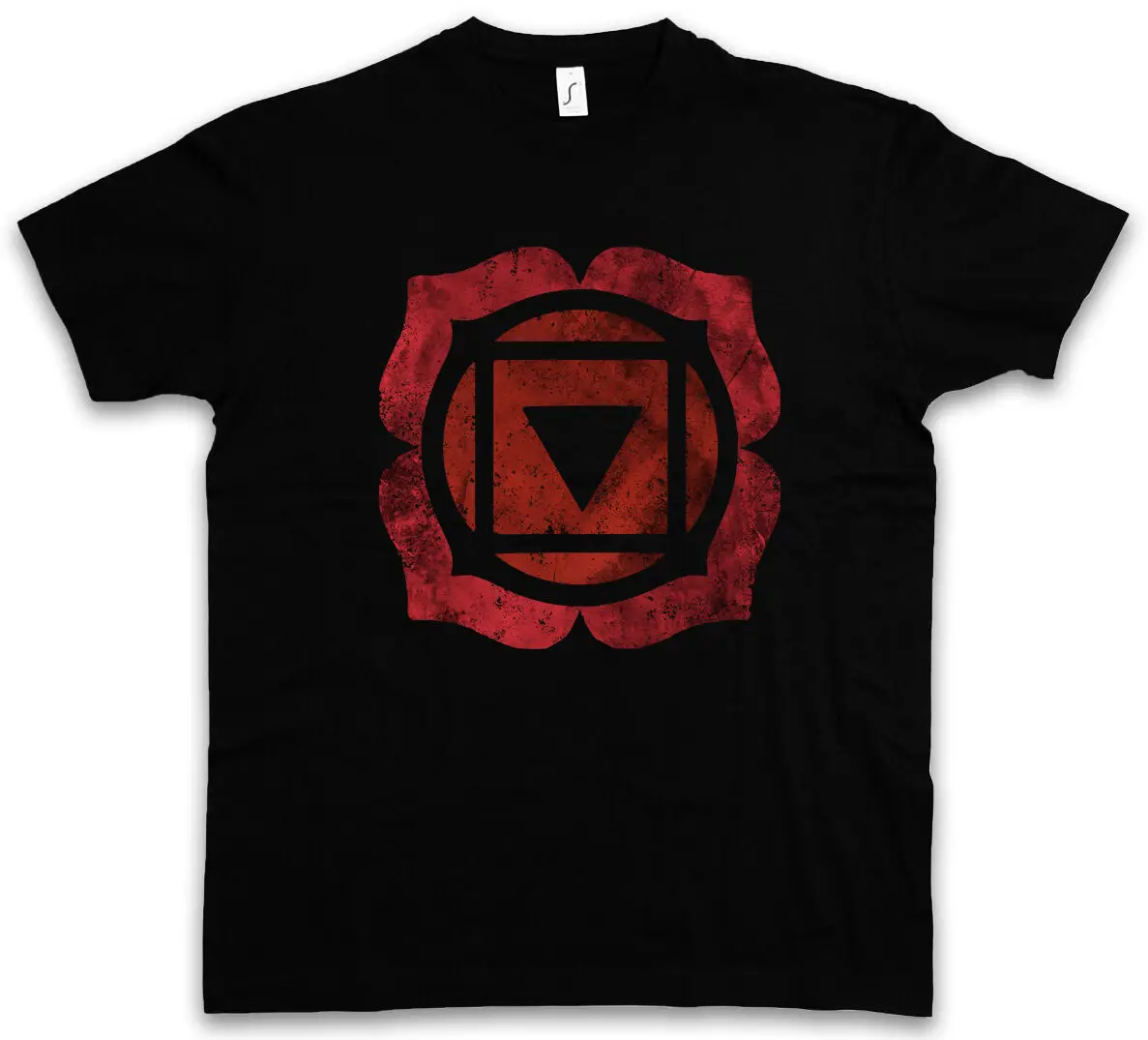 Футболка CHAKRA MULADHARA ROOT Mystic Esoterik Energy Body Soul Yoga Astral.