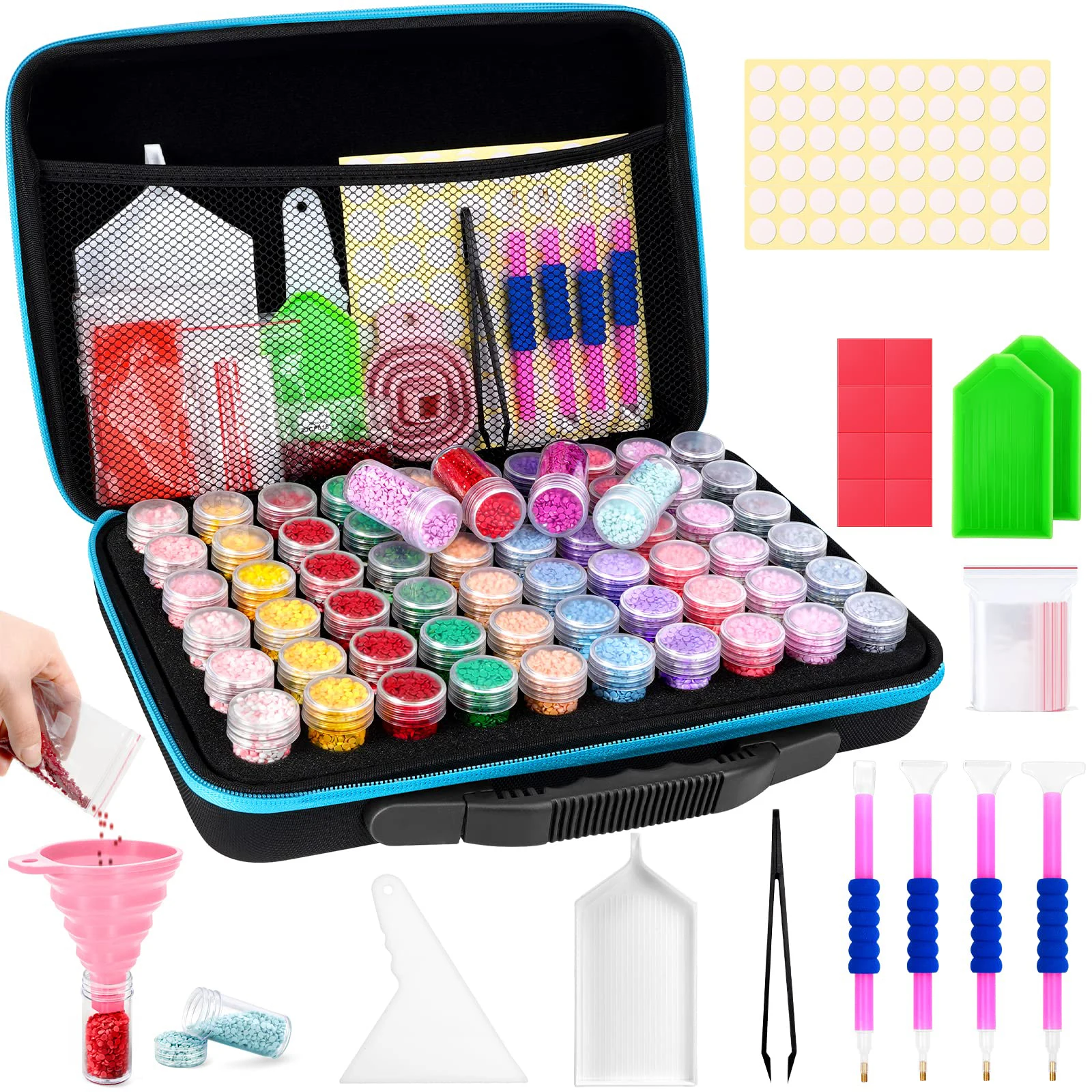 

Наборы для алмазной вышивки: инструменты, коробки для хранения, тестеры, лотки, кейсы, ручки для алмазной вышивки, наборы смолы 5D