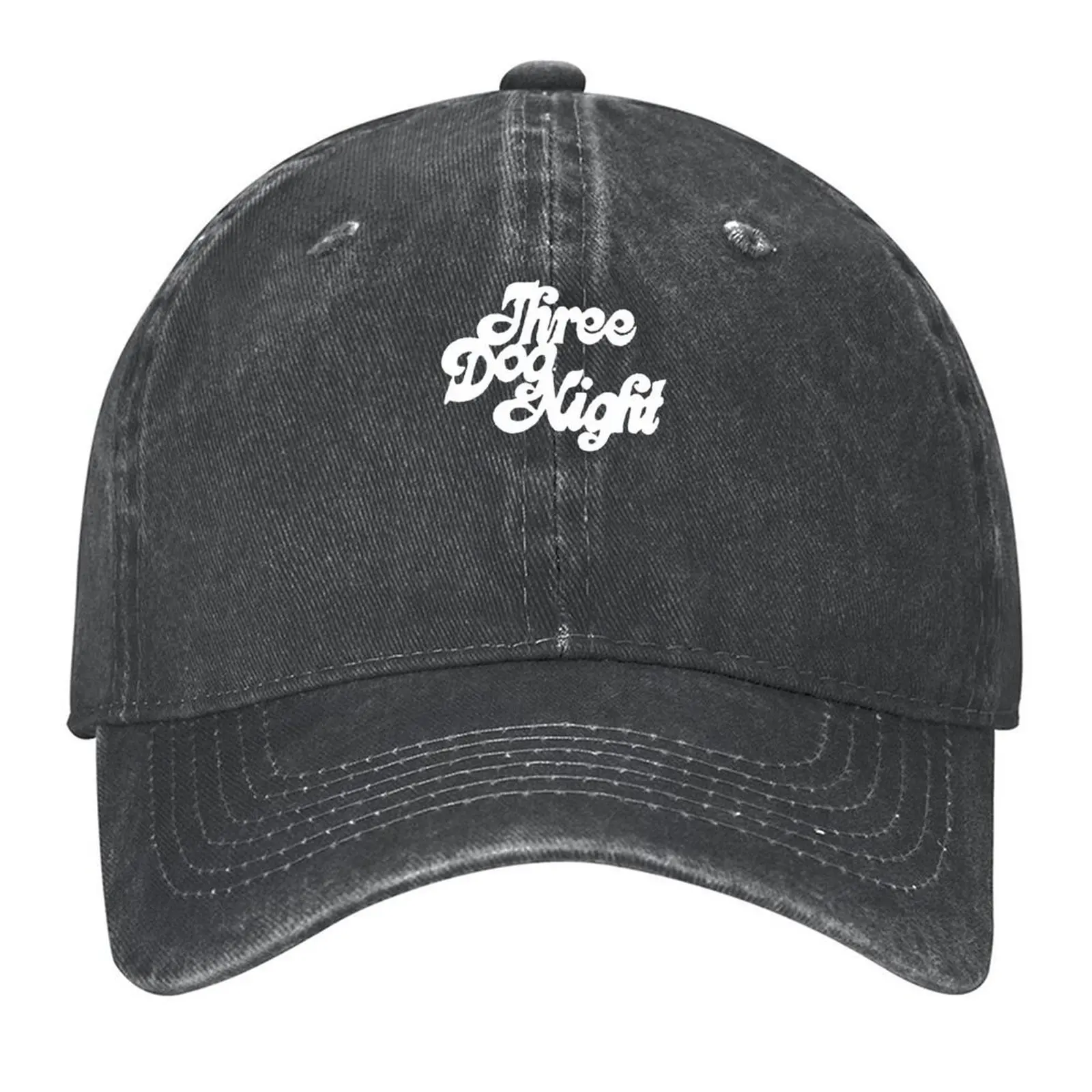 

Best seller three dog night logo merchandise essential t shirt Baseball Cap Luxury Cap Bobble Hat Luxury Hat Female Men's