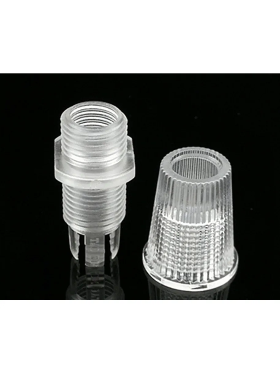 10pcs Plastic Cable Strain Reliefs Electric Wire Cable Clamps Male M10 Thread Cord Grips