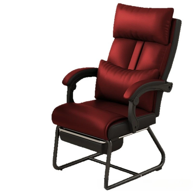

Bow computer home desk backrest boss chair office comfortable sedentary reclining sofa chair