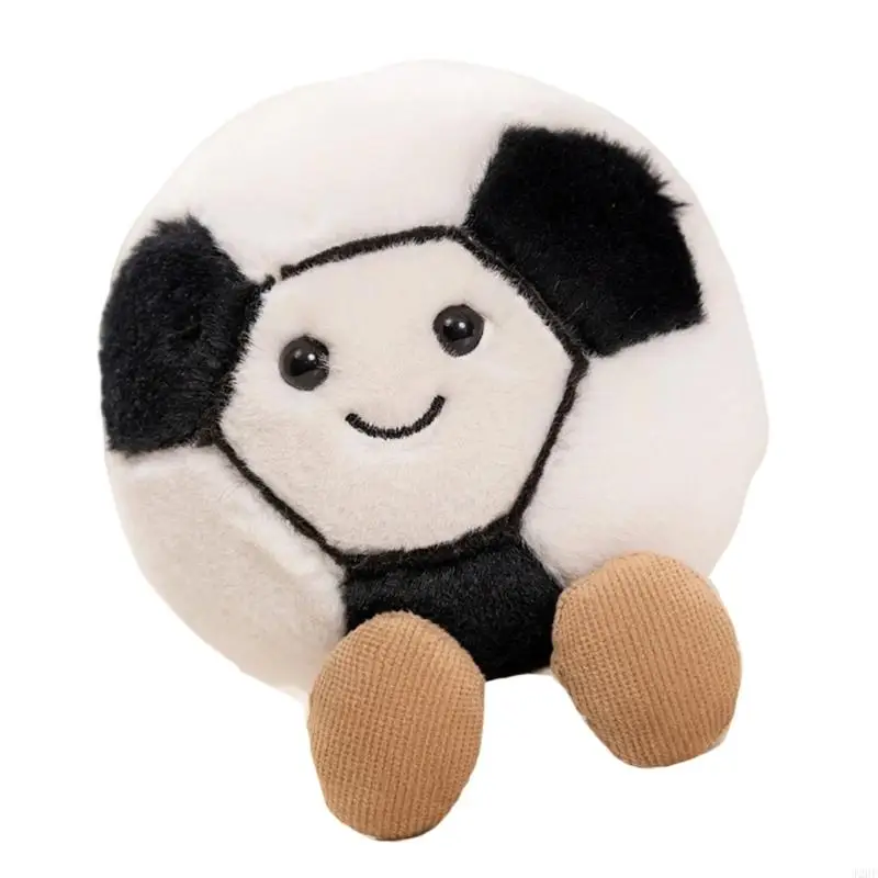 

J2HF Adorable Sports Plush Stuffed Balls Mini Pillow Decors Gift For Kids Adults