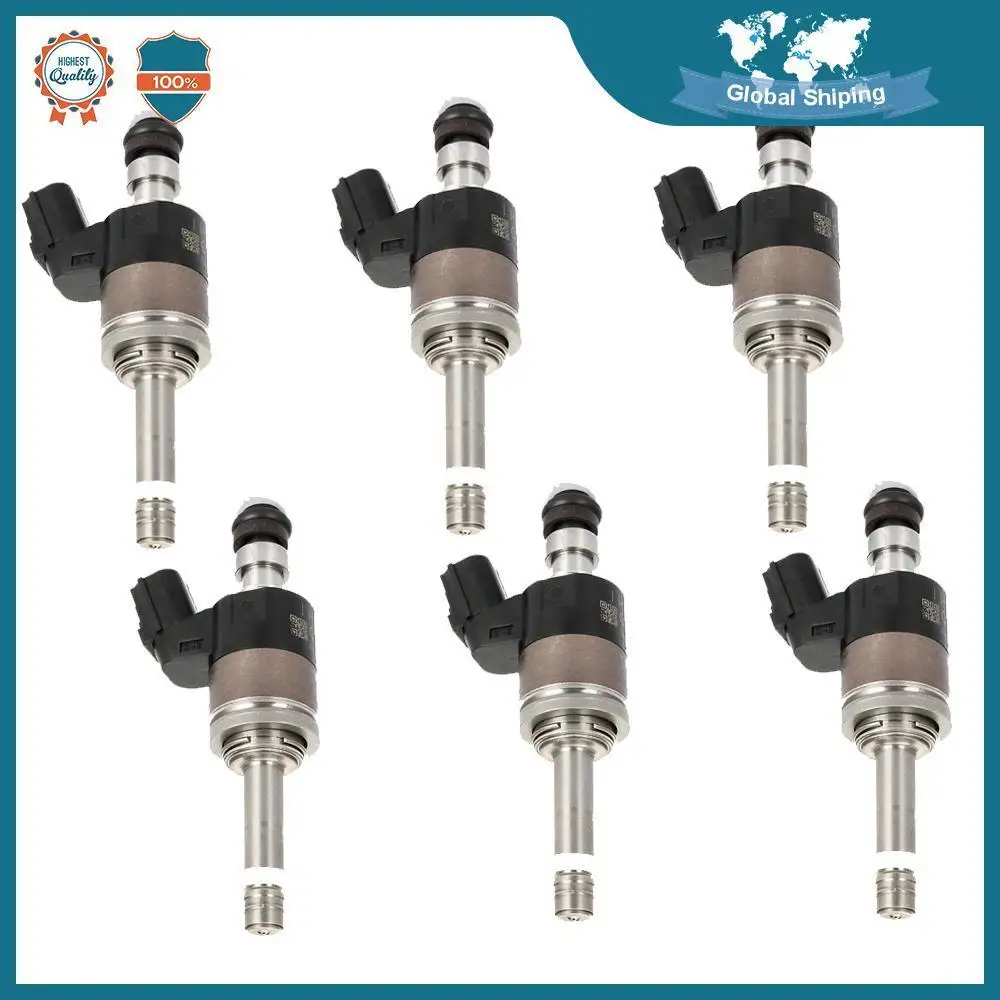 6Pcs Fuel Injectors Fit Honda Pilot Odyssey Ridgeline 3.5L V6 16010-RLV-315