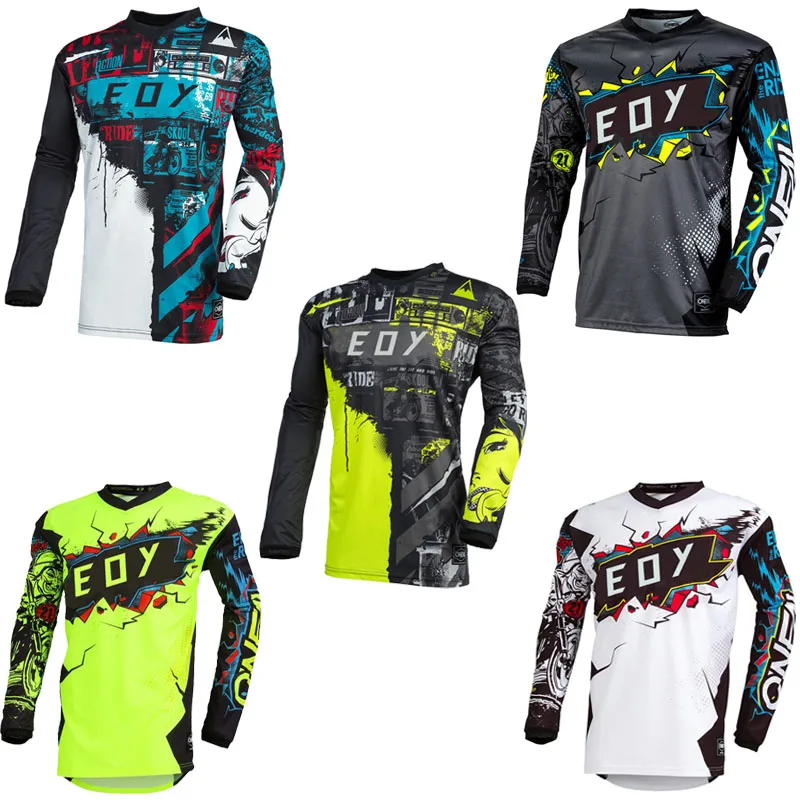 

Long Sleeve Motocross Cycling Jersey Bikefox Downhill T-Shirt Mountain Bike Shirts Motorcycle Enduro MTB Clothing ropa ciclismo