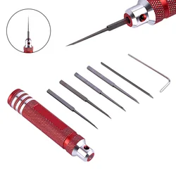 Prime Model Scriber W/ Blade Resin Carved Scribe Line Hobby Cutting Tool Chisel 0.2-1.0mm Blade Tools For RC Car Drone Repair