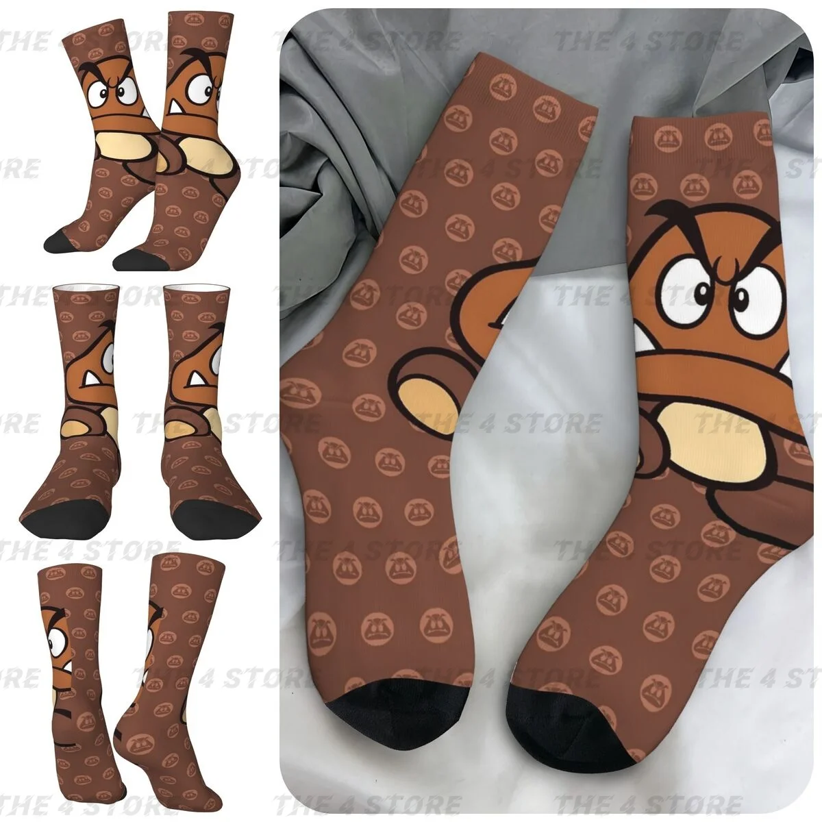 

Goomba High elasticity polyester fiber Men and Women printing Socks,Leisure Applicable throughout the year Dressing Gift
