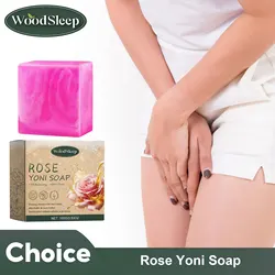 Rose Yoni Soap Vaginal Wash Deodorant Vagina Smooth Tighten Reduce Itch Feminine Hygiene Cleansing Gynecological Care Product