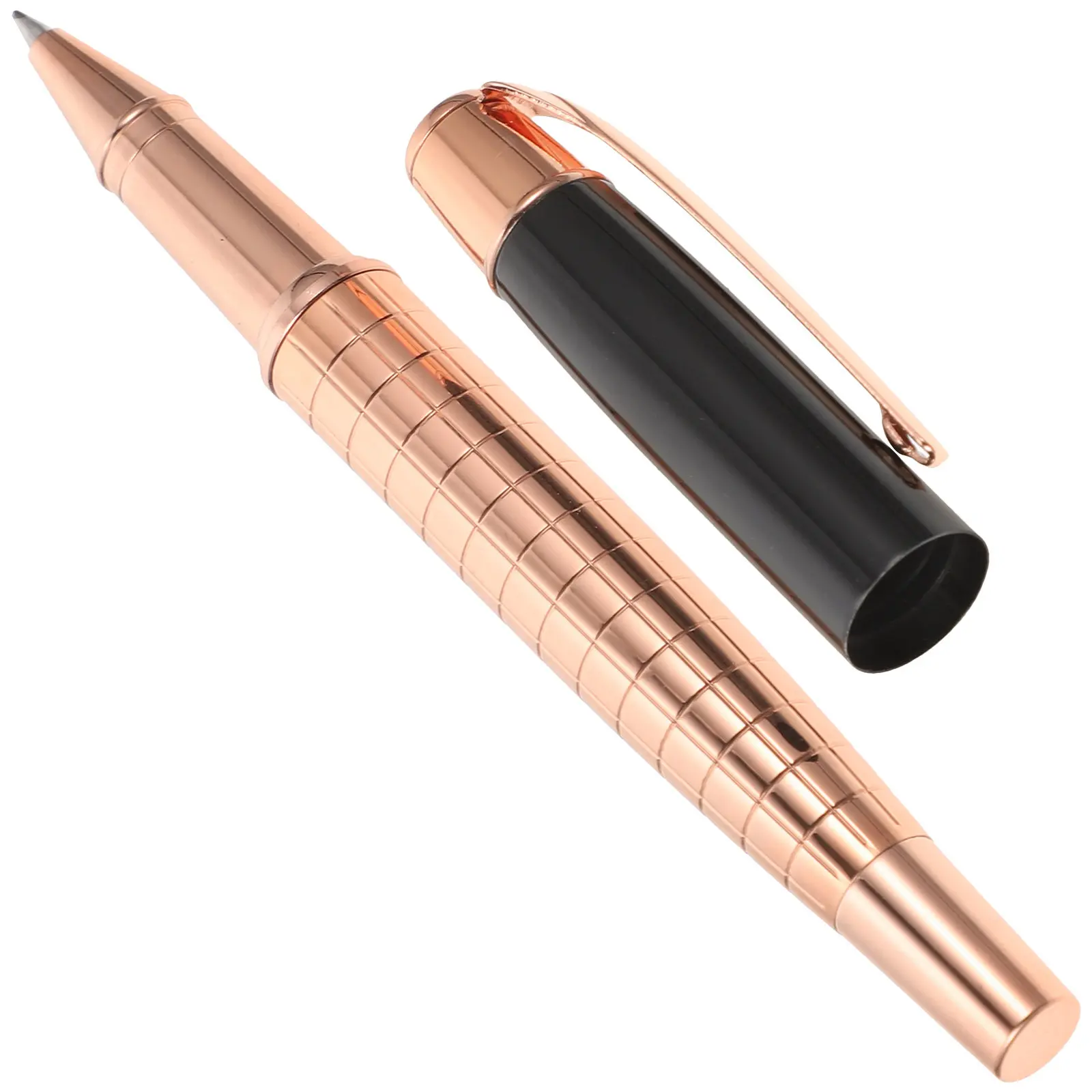 

Металлическая ручка с возможностью дозаправки, тонкий наконечник, плавное письмо, портативная ручка для подписи, для офиса, школы, дома, бизнеса