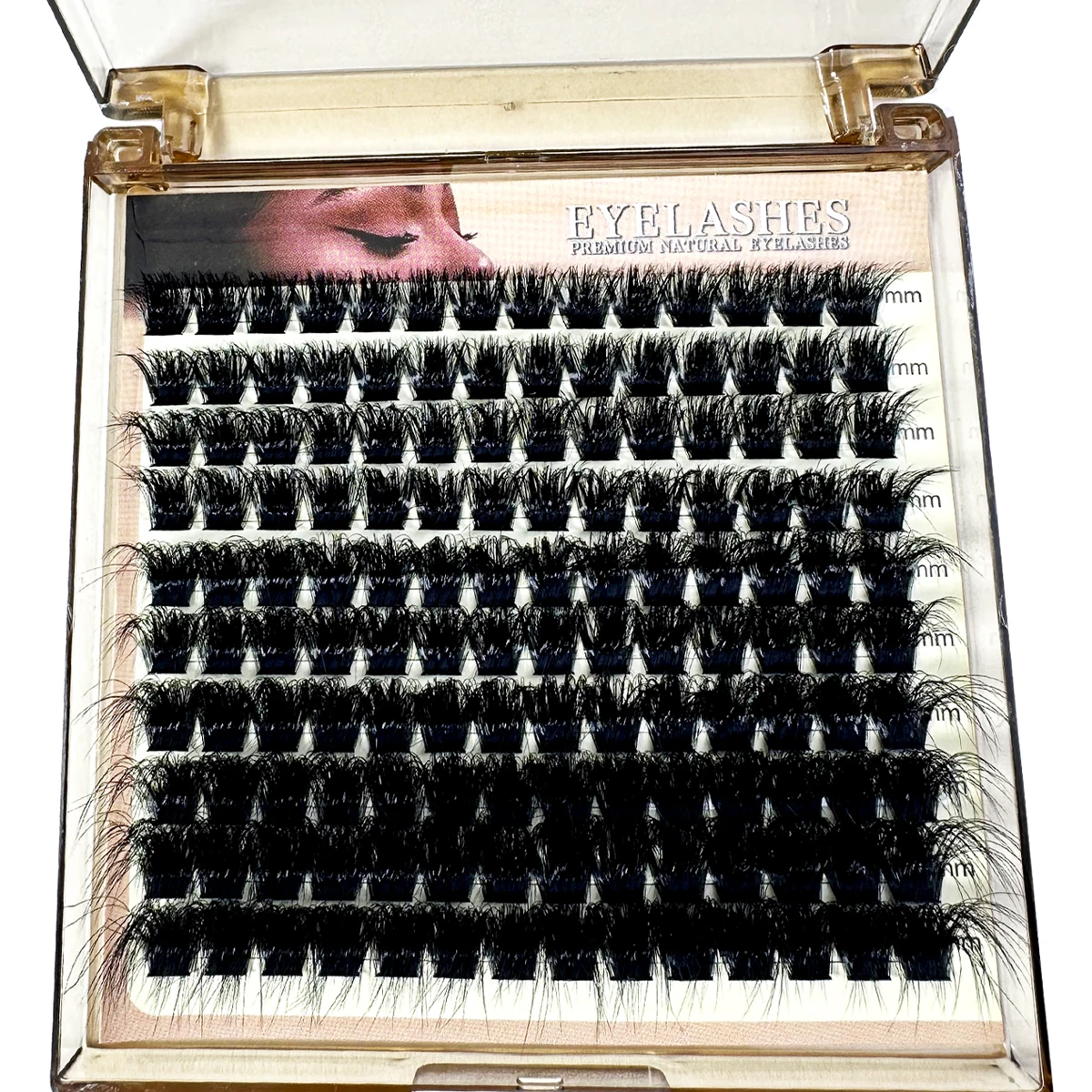 160d clusters de cílios 200/140 pçs cluster cílios 10-18mm cílios individuais aparência natural 5d fofo cluster cílios diy extensão de cílios