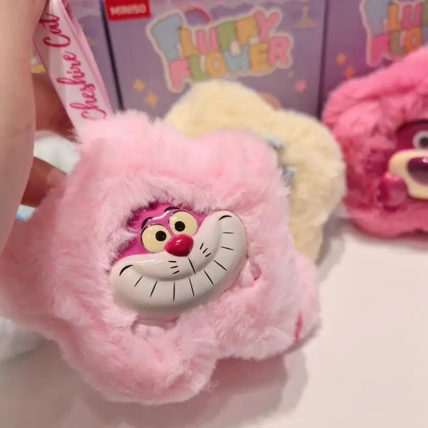 Puszysta seria Lucyfer truskawkowy miś kwiat pluszowe pudełko z niespodzianką brelok urocza zawieszka do torby dla dziewczynek kolekcja dla fanów prezent