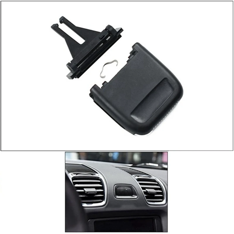 

4X Car Air Vent Grille Clip Slider Repair Kit For Porsche Boxster 981 Cayman 981 2013-2016 Air Vent Outlet Tab Clips