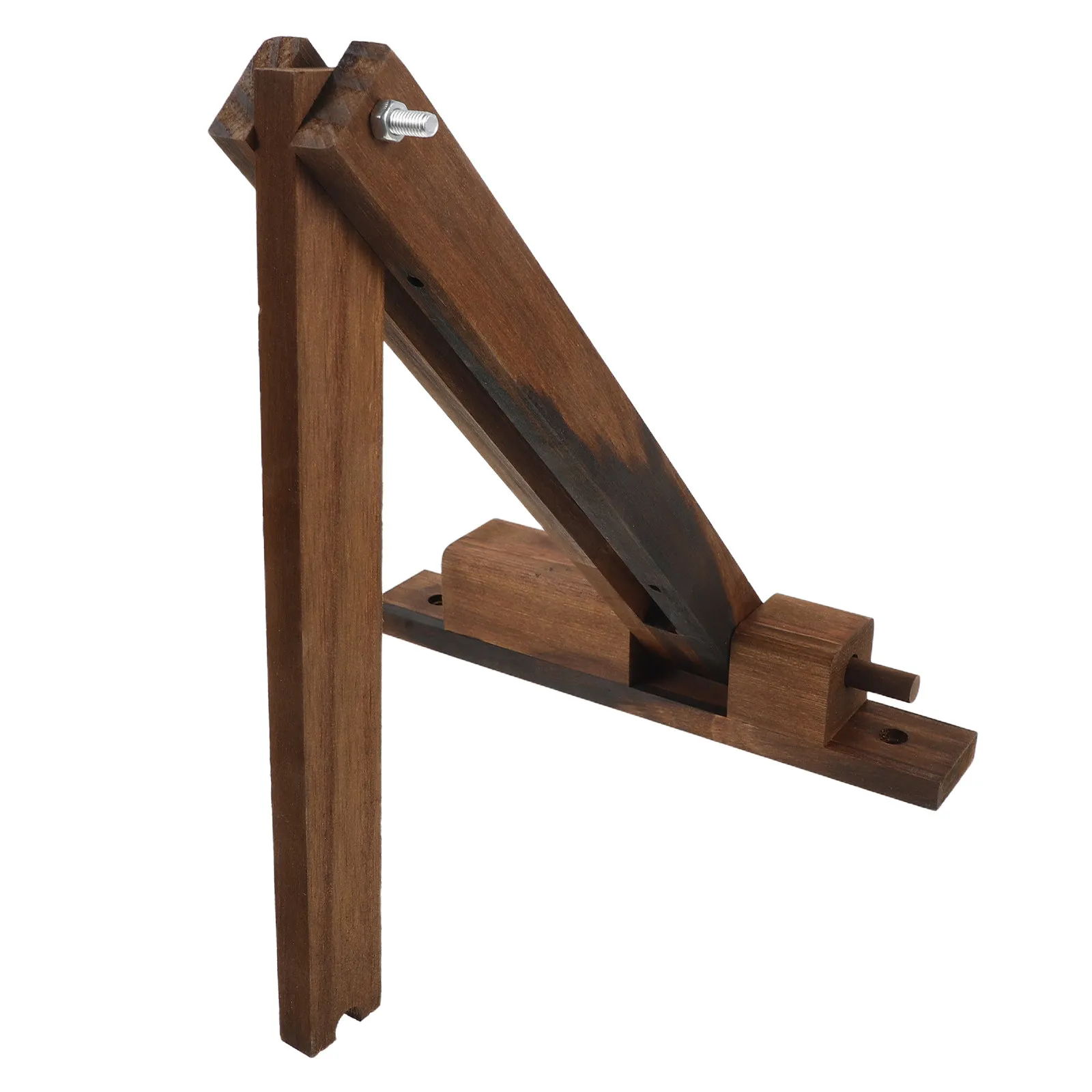

Настенный деревянный складной кронштейн в стиле середины века, регулируемый держатель для настенного светильника, декоративный кронштейн для подвесного светильника