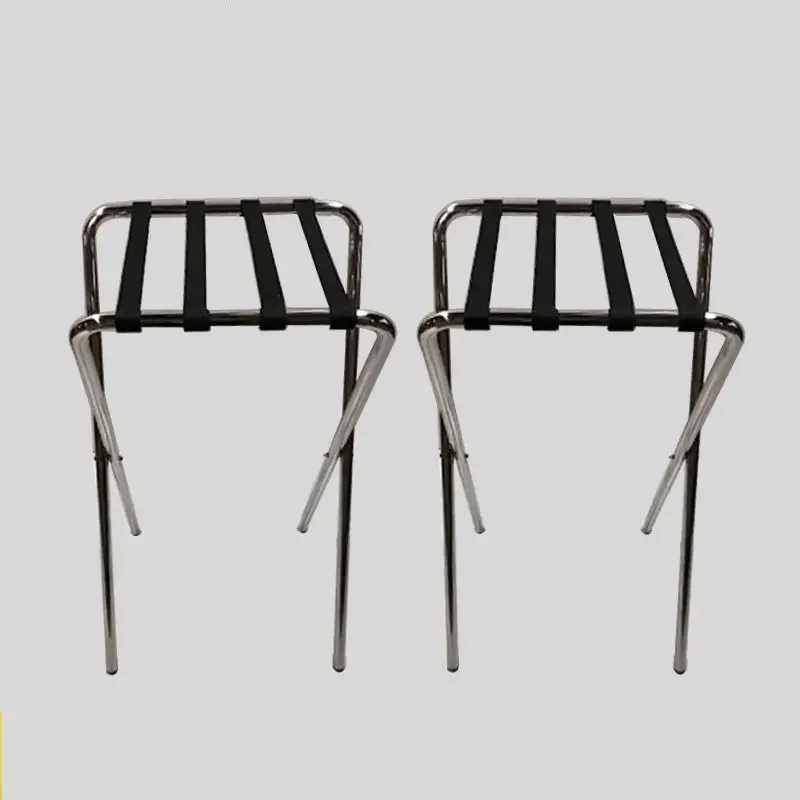 Portapacchi pieghevole in legno per hotel