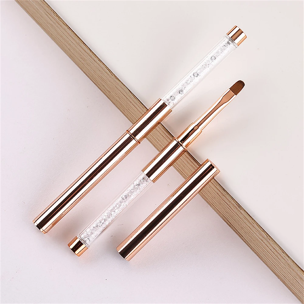 Nail Brush Dual-ended French Stripe Double Head Pen High Quality Manicure Tools Nails Brushes Portable Liner Accessories