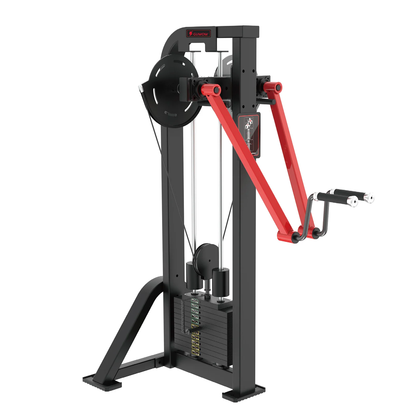 

Adjustable Steel Standing Lateral Raise Machine for Bodybuilding Targets Arms and Legs Training Defines Shoulder Strength
