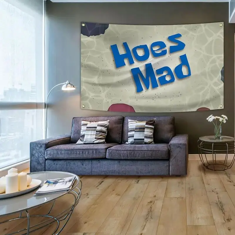 VIKAMAHoes Mad Fun Tapestry American Street Style Bedroom Background Wallpaper Esports Room Decoration Room Decoration