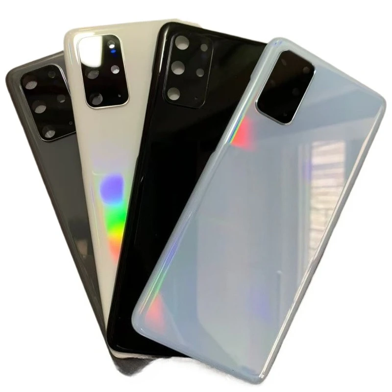 Nouveau pour Samsung Galaxy S20 plus/S20 8K boîtier en verre coque arrière coque arrière de téléphone couverture arrière avec lentilles