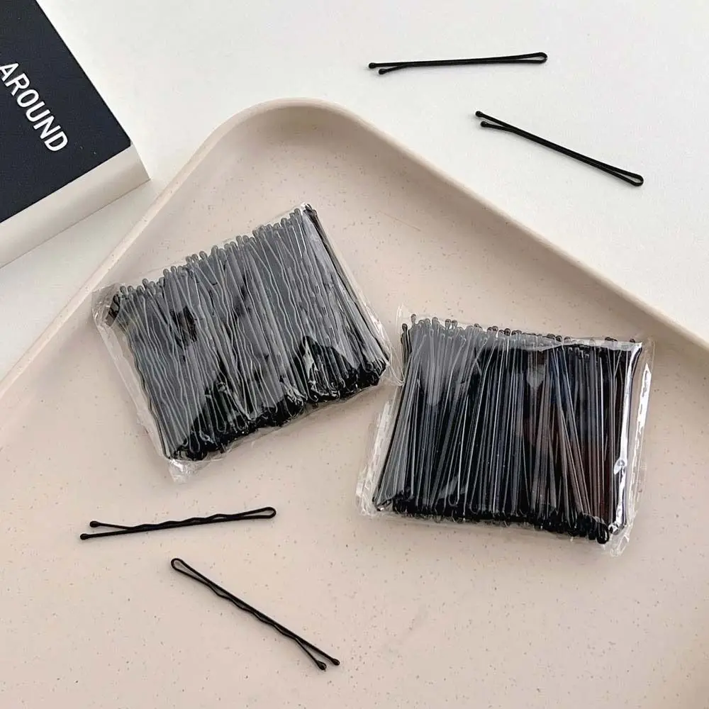 

Female Invisible Hair Grips Hair Accessories Wave Type 100 Pcs Hair Pins Girls Headwear Invisible Hair Pins Black Hair Clip