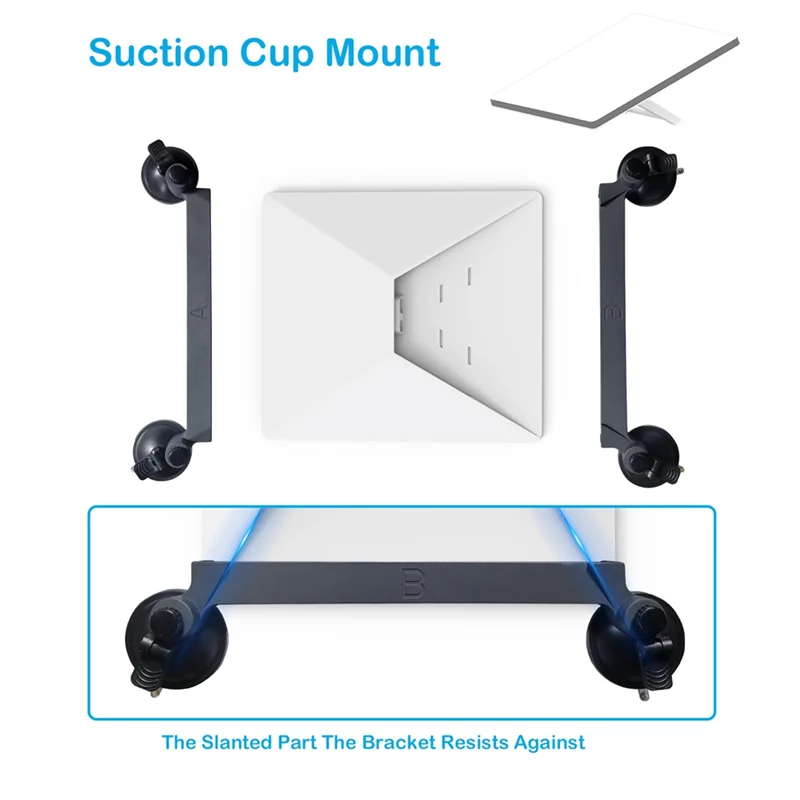

For Starlink Mini Sunroof Suction Cup Mount,For Rvs, Boats, Airplanes Mounting Bracket Adapter