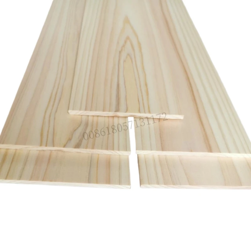 Tablero/delas de madera japonesa Hinoki Cypress, 2 uds., 1mm a 7mm de espesor, 100mm a 150mm de ancho, para carpintería de muebles DIY