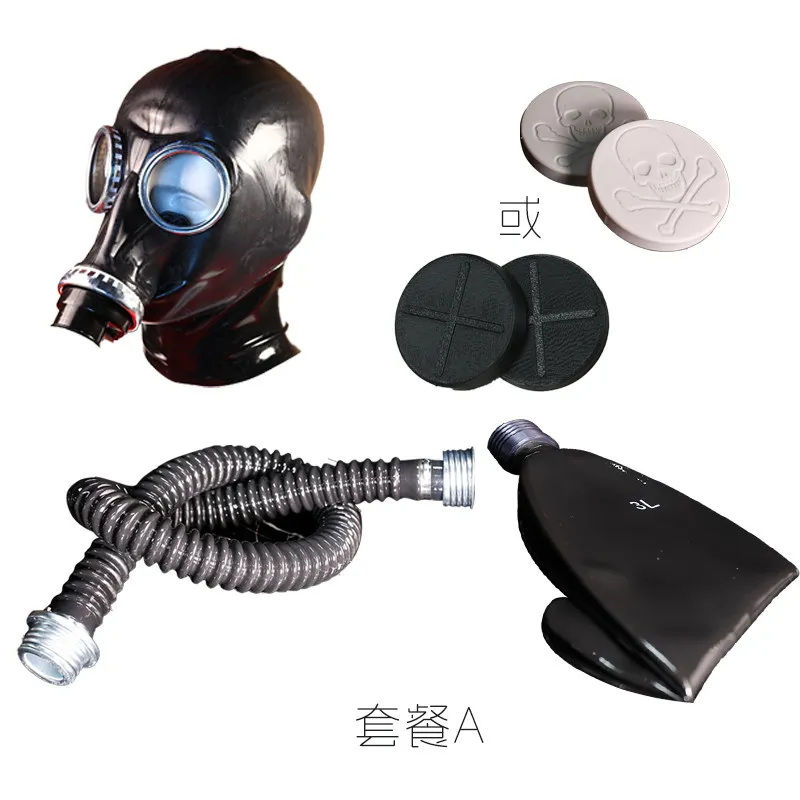 Used for Gas Mask Breathing Control, Negative Pressure Bottle, Rubber Breathing Control Accessories