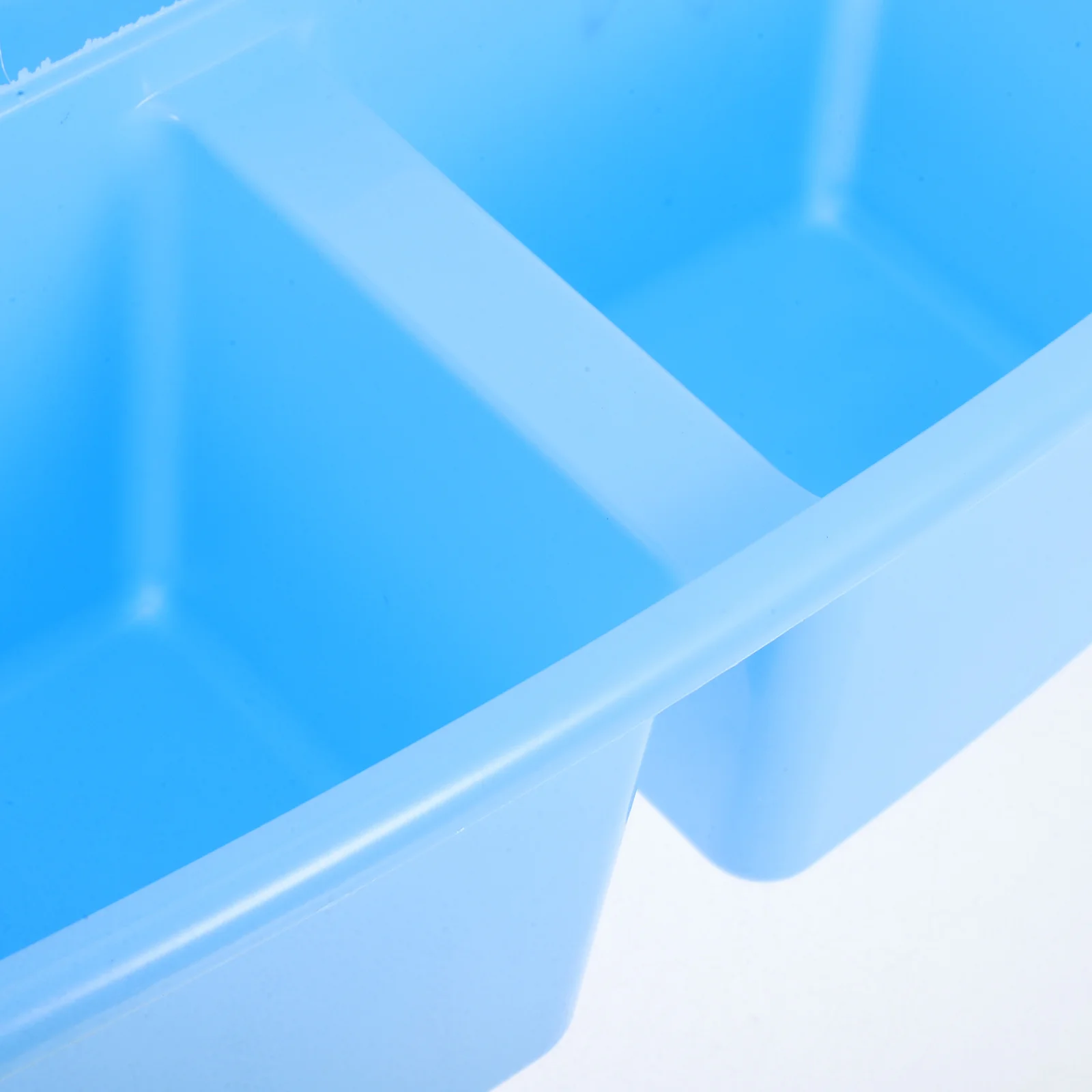 Contenitore portaoggetti a 3 scomparti in plastica portatile per l'aula, portaoggetti per forniture artigianali