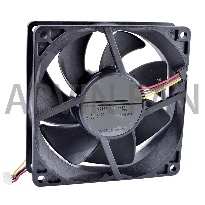 

Brand New Original COOLING REVOLUTION T92T13MS2B7-57 90mm Fan 9025 13V 0.27A Projector Cooling Fan