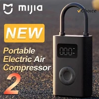 NUEVO Compresor de Aire Eléctrico Portátil Mini MIJIA Air Pump 2 con Aumento de Velocidad del 25%, 150 PSI, Tipo-C, LED, Multiherramienta, Inflador