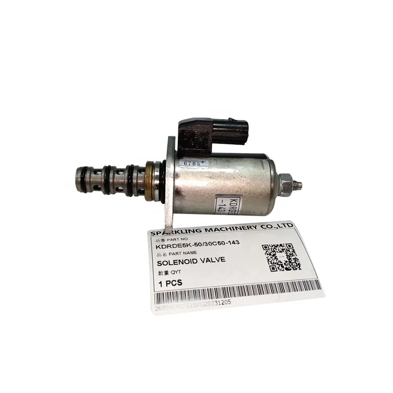 

SK350-8 Excavator Solenoid Valve KDRDE5K-50&30C50-143 Construction Machinery Parts
