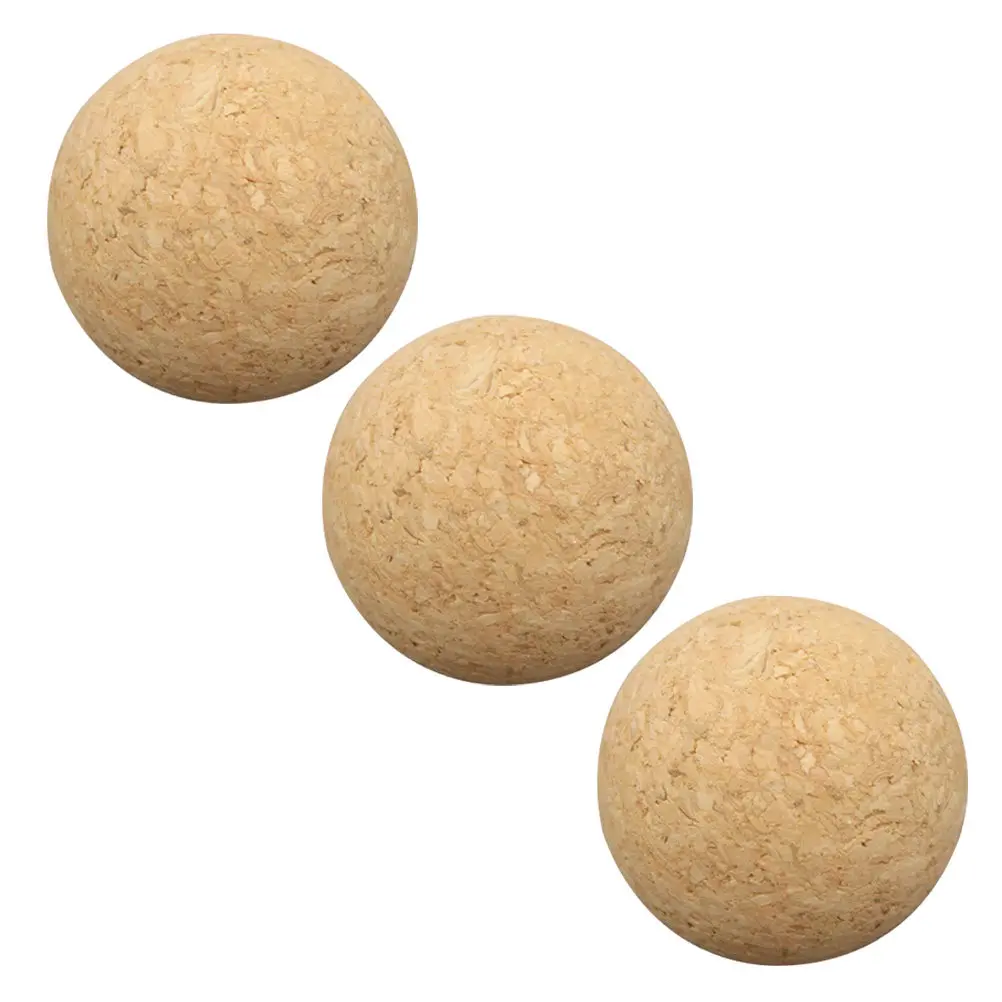

3Pcs Table Soccer Foosball Balls Wooden Replacement Mini Balls Smooth Finish Lightweight for Home Playroom