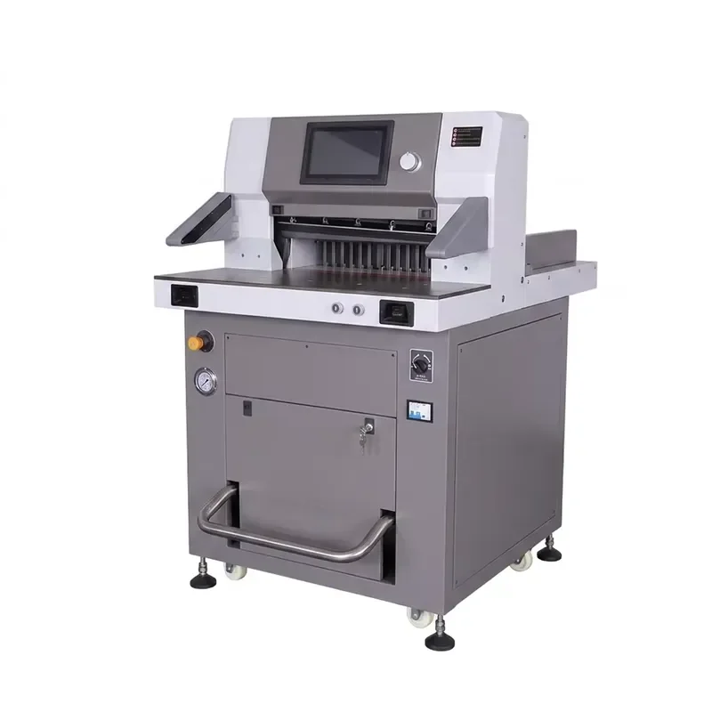 CE Certificate COLORDOWELL 5310H Industrial Double Guide Rail Hydraulic Paper Cutter 530mm/20'' New Condition 220V Paper