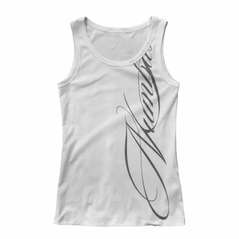 Men's vest summer new fashionable casual outdoor street fitness vest versatile T-shirt slim fit