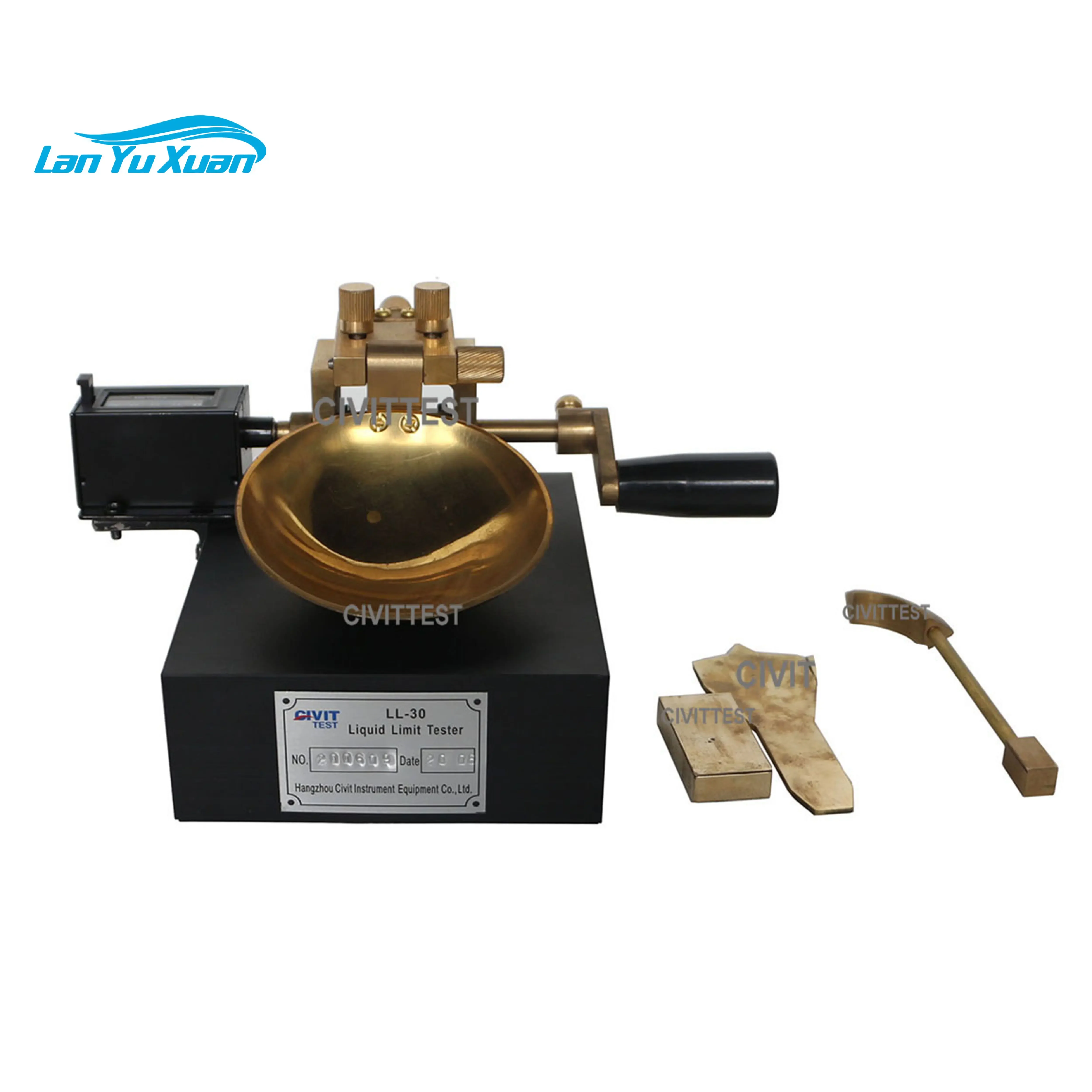 Soil liquid limit test machine clay soil Plastic Limit test set