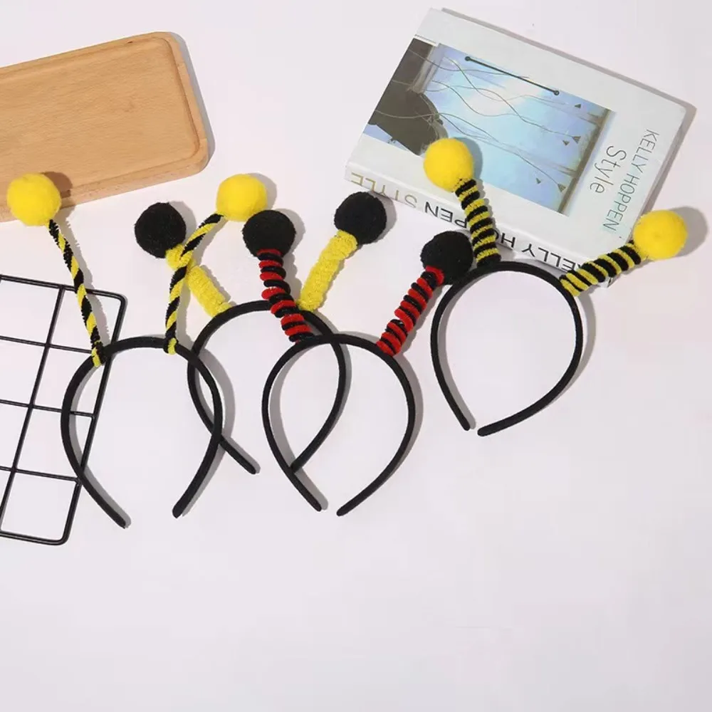 

New Children's Day Costume Hair Hoop Bee Cosplay Bee Ears Headband Ants Hair Accessories Adult