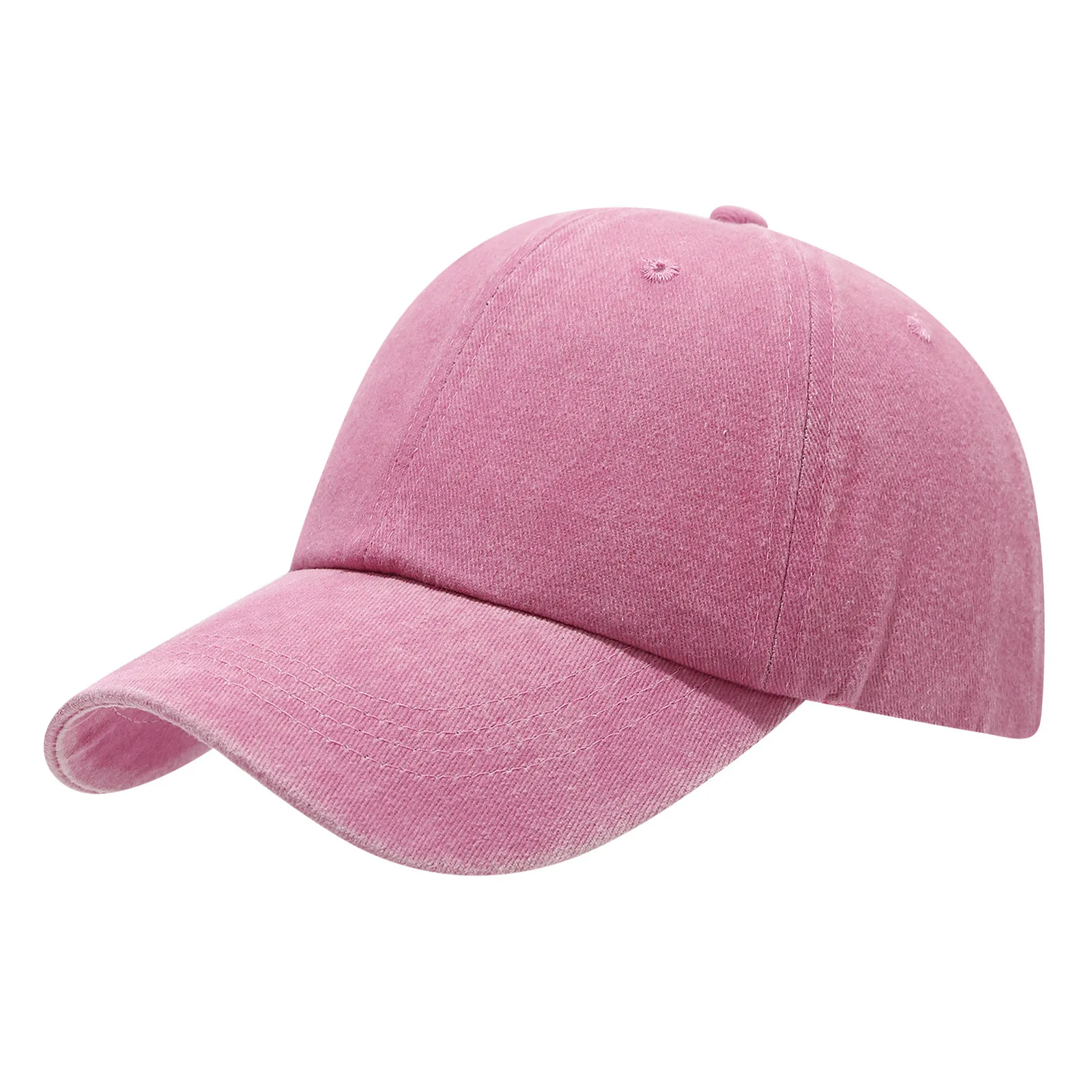 Individuell bedrucktes Logo, komplett aus Baumwolle gewaschene Vintage-Baseballkappe, Arbeitsreise-Sonnenhut, geeignet für Männer und Frauen – Detail 10