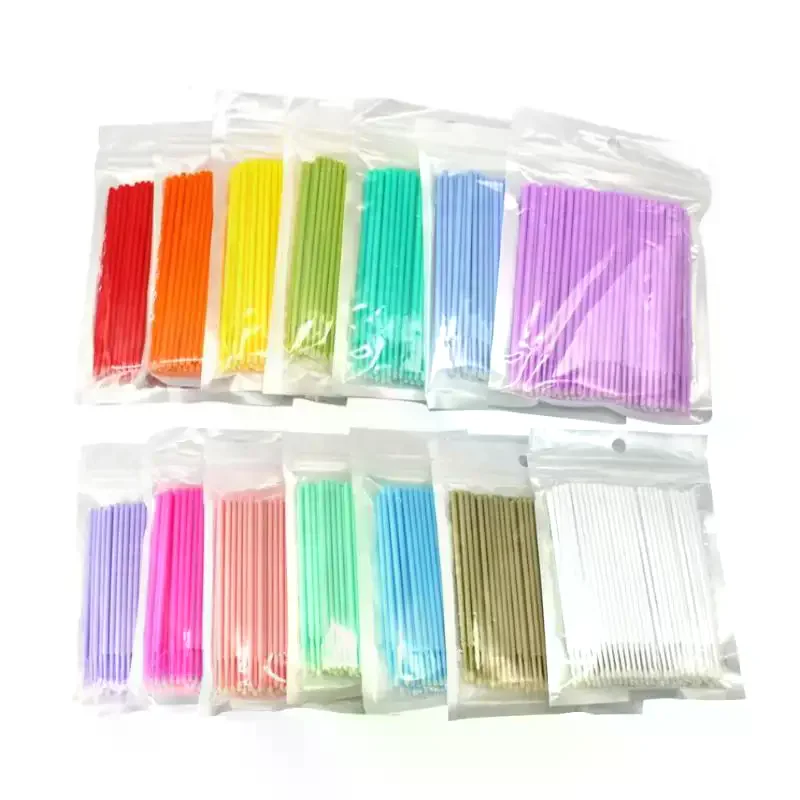 Eyelash Extension Options - Bastoncini Monouso per Pulizia con Punte