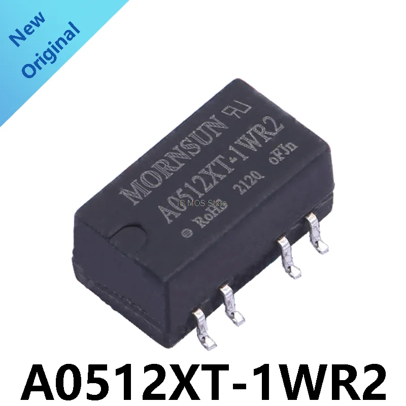

5PCS/Lot A0512XT-1WR2 DC-DC power module 5V to positive or negative 12V42mA isolated non-regulated voltage 1W