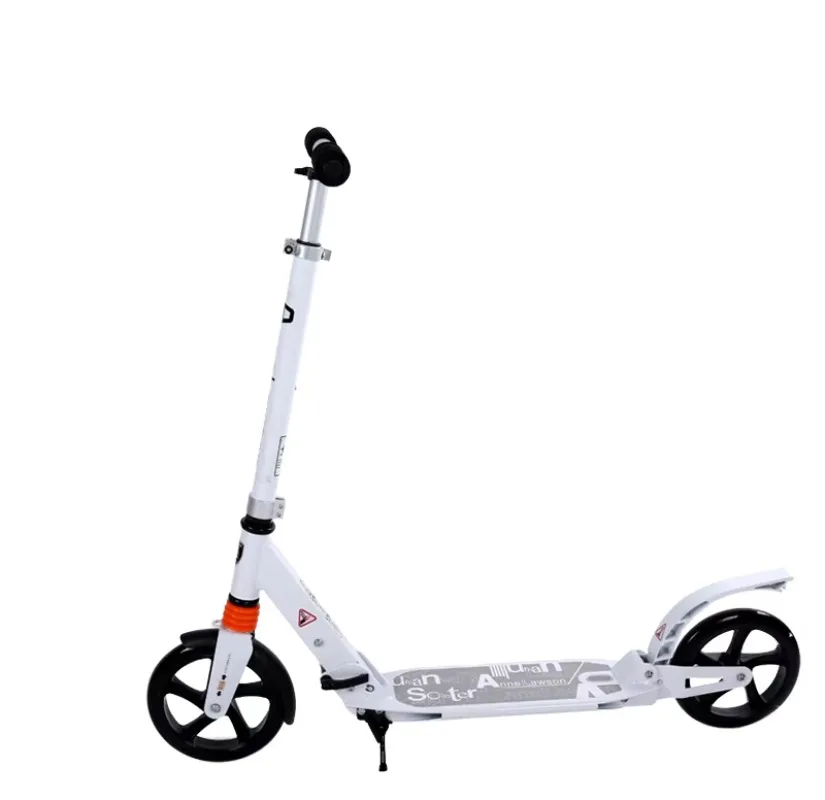 Hot Selling Self-Balancing Adult Children's Two-Wheel Anti-Rocking Height Adjustable Light Weight Foldable PU Steel Foot Scooter