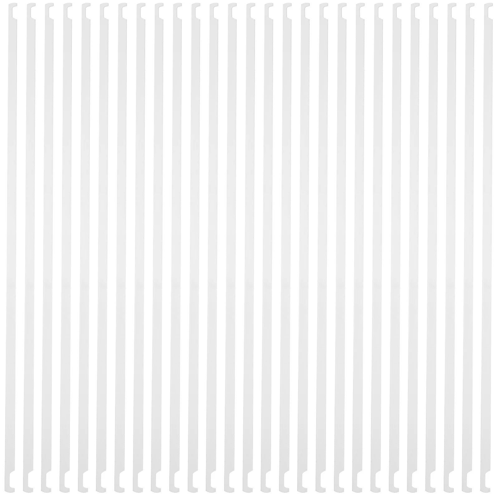 20pcs Hanging File Bars Metal Folder Rails For Office Home Wall Mount Document Organizer File Holder Storage Solution