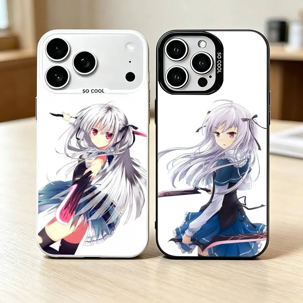 Absolute Duo J-Julie Sigtuna Phone Case For iPhone 17,16,15,14,13,12,11 Plus,Pro Max,XS,Colorful Silver Phone case