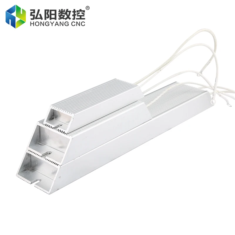 Aluminum Shell Brake Resistor Inverter Ladder Resistor Servo Motor Discharge Regeneration 100W 200W 1000W 1500W Brake Resistor