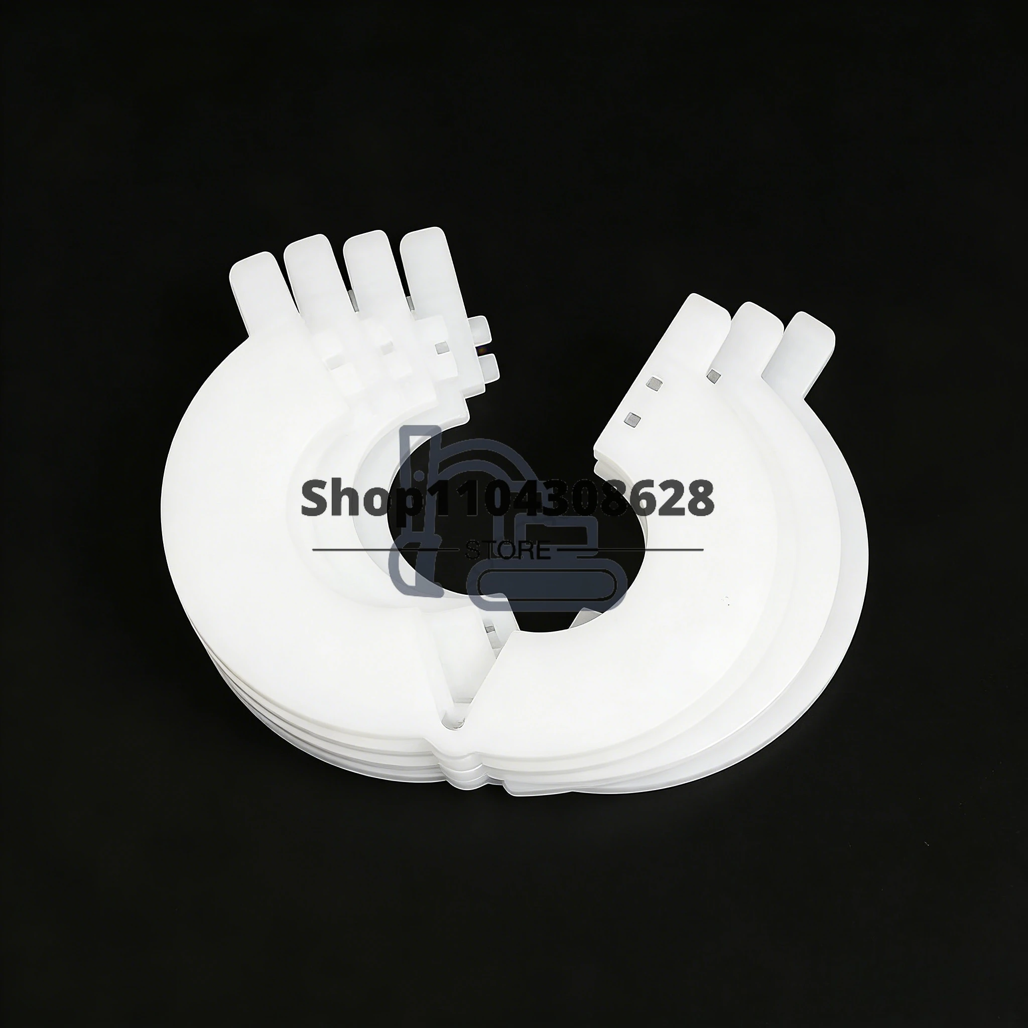 

5 шт. неразъемная самоблокирующаяся штифт ковша, круглая прокладка для открытия экскаватора, износостойкая толстая прокладка