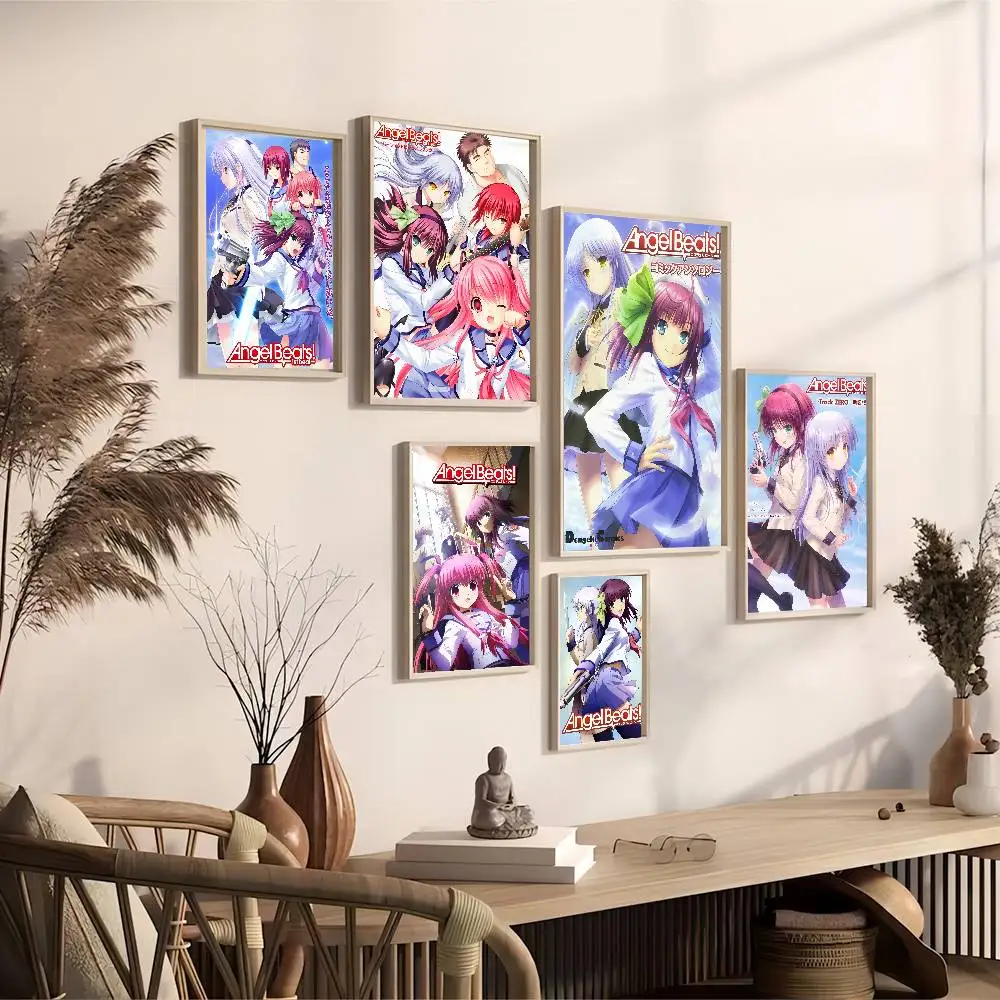 Angel Beats Cute Tachibana Kanade Good Quality Prints And Posters HD Quality Poster Wall Art Painting Study Home Decor