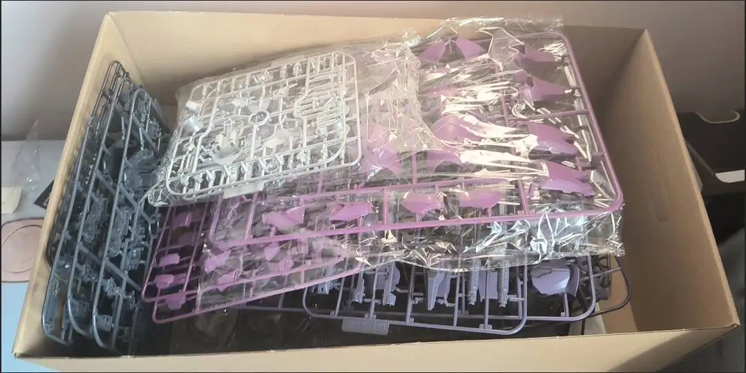 ชุดประกอบโมเดล MECHAARK MG /100 Titan Messer สไตล์ GK ของเล่นสะสมพลาสติกสำหรับเป็นของขวัญ