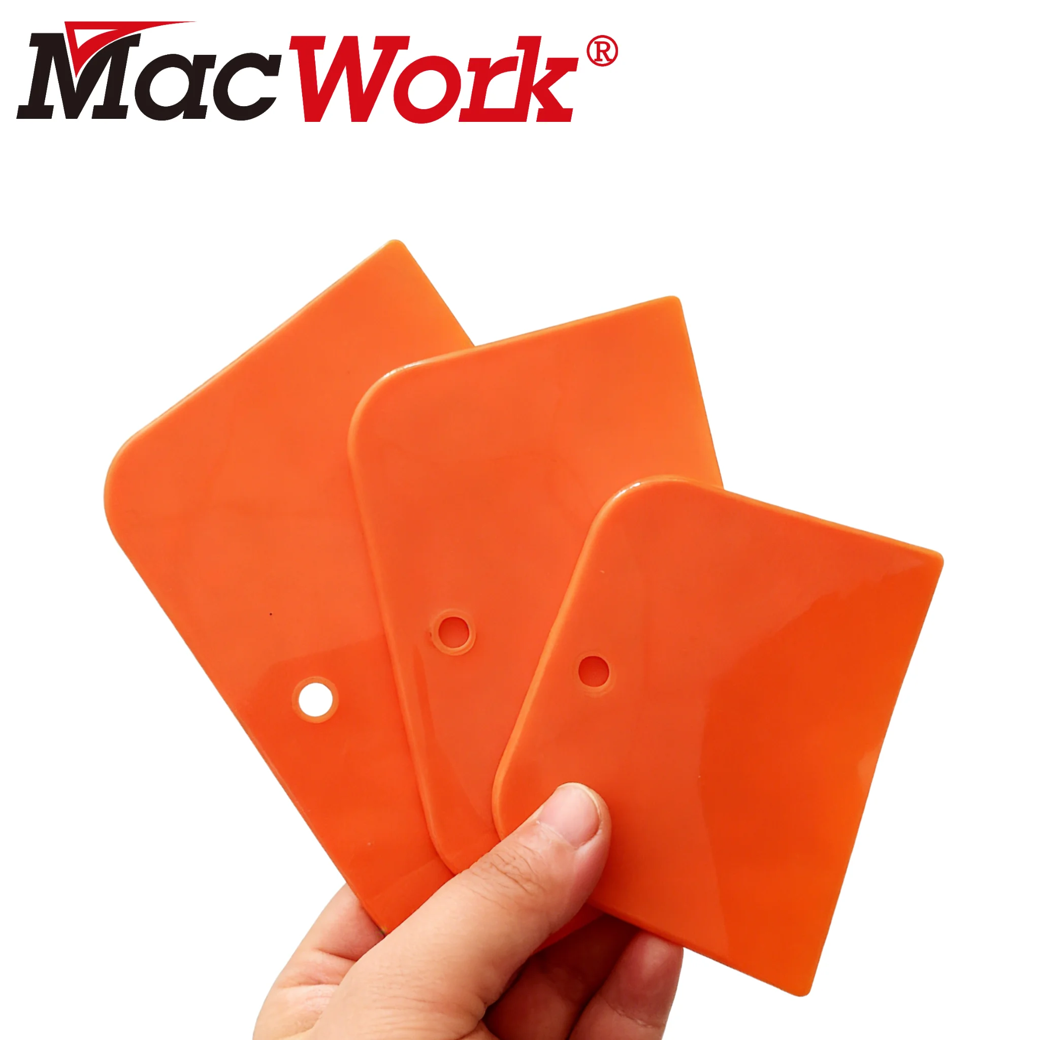 Car Body Filler Spreaders Plastic Reusable Squeegee Tools for Vehicle Fillers Putties Paint Automotive Putty Scraper Accessorie