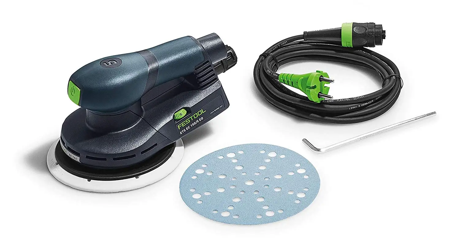 Germany Festool does not require carbon brushing sandpaper accessories accessories ETS EC150/3/5eq-Plus line board switch fixed