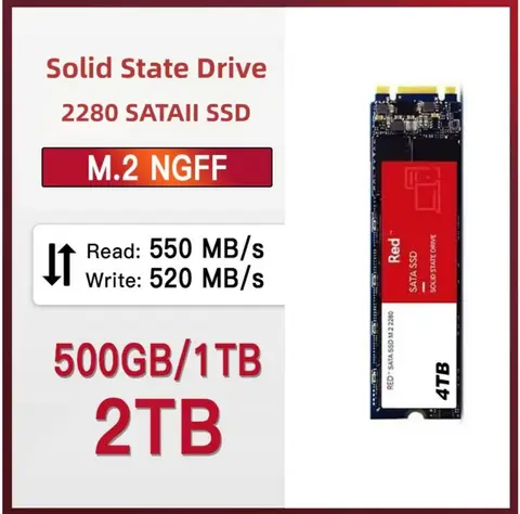 original Hard Drive SSD 2.5 inch 500GB SATA 1tb 2tb Internal Solid State 520MB/s SATA3 for Laptop Hard Disk Desktop m2 Ssd
