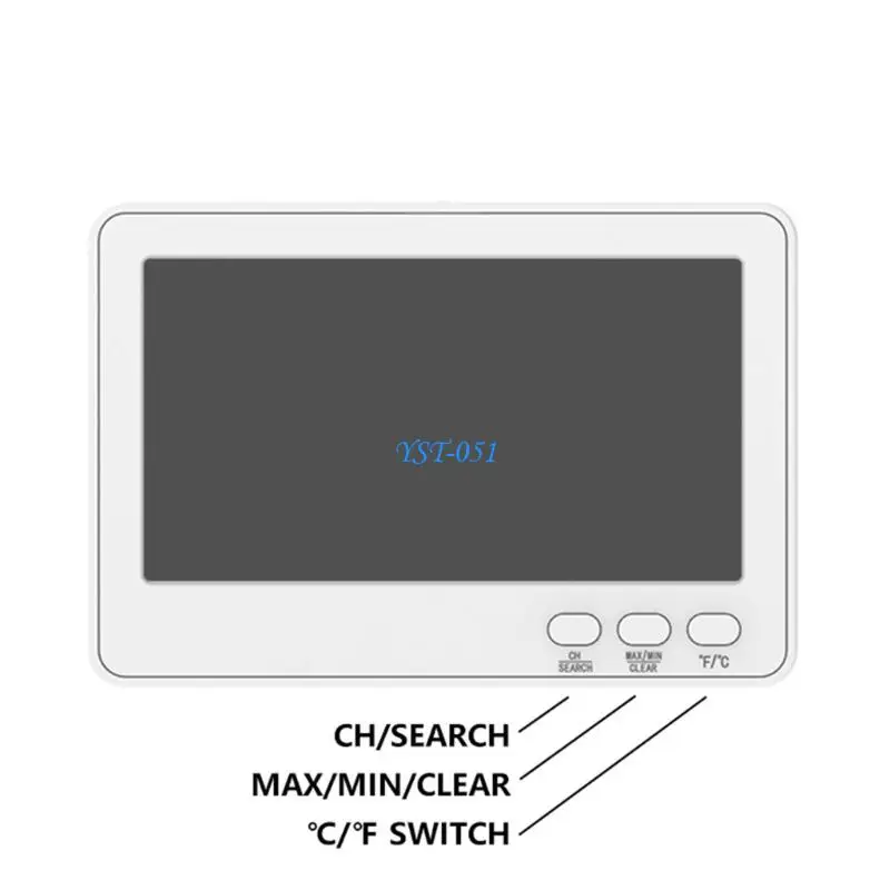 

E15A 5 Inches LCD Weather Stations for Simultaneous Indoor Outdoor Temperature Track