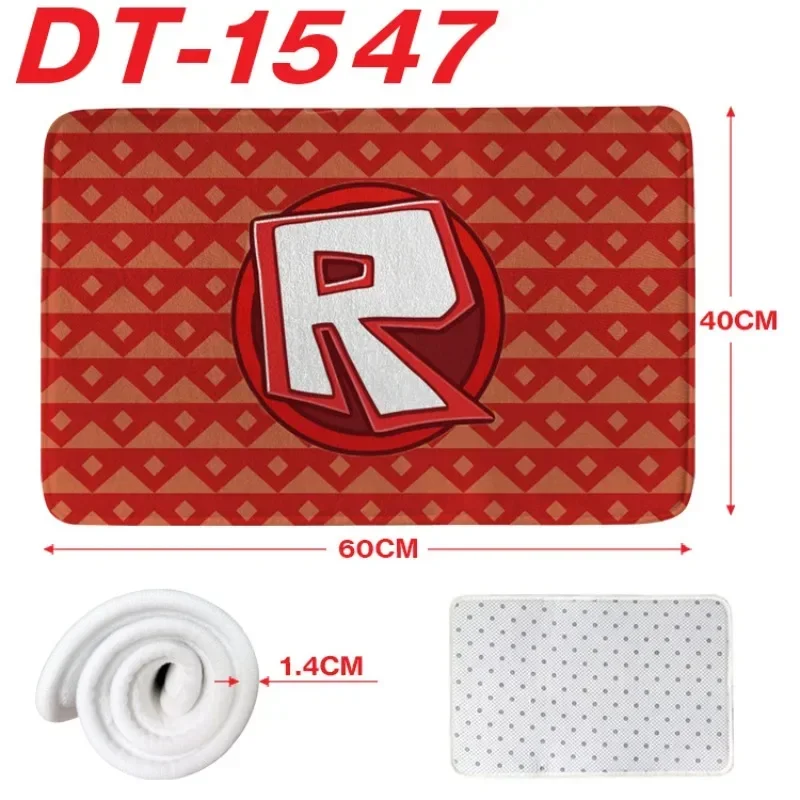 الكرتون لعبة Roblox الكلمة حصيرة غرفة الحصير أرخص المضادة للانزلاق غرفة المعيشة الحديثة شرفة مطبوعة ديكور المنزل الحديث هدايا عيد الميلاد #2